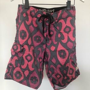 Printed board shorts size 28